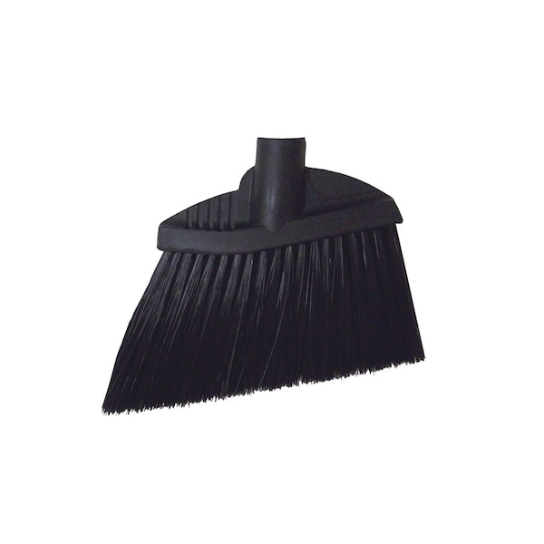 6-1/2 Lobby broom angled poly, without handle, PK12